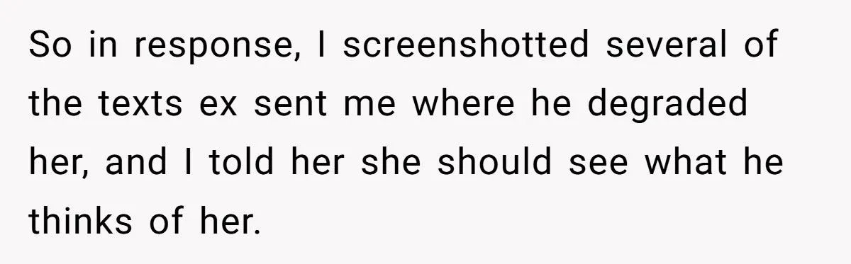 Mom Claps Back at Affair Partner’s Taunts With Ex’s Degrading Texts