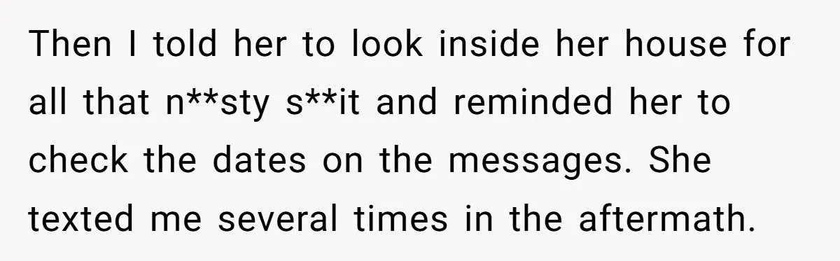 Mom Claps Back at Affair Partner’s Taunts With Ex’s Degrading Texts