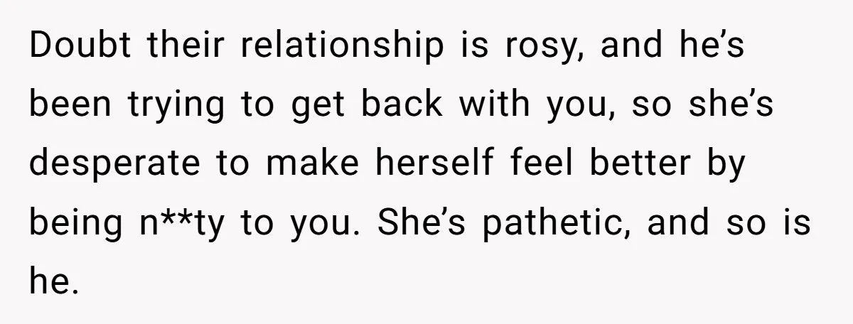 Mom Claps Back at Affair Partner’s Taunts With Ex’s Degrading Texts