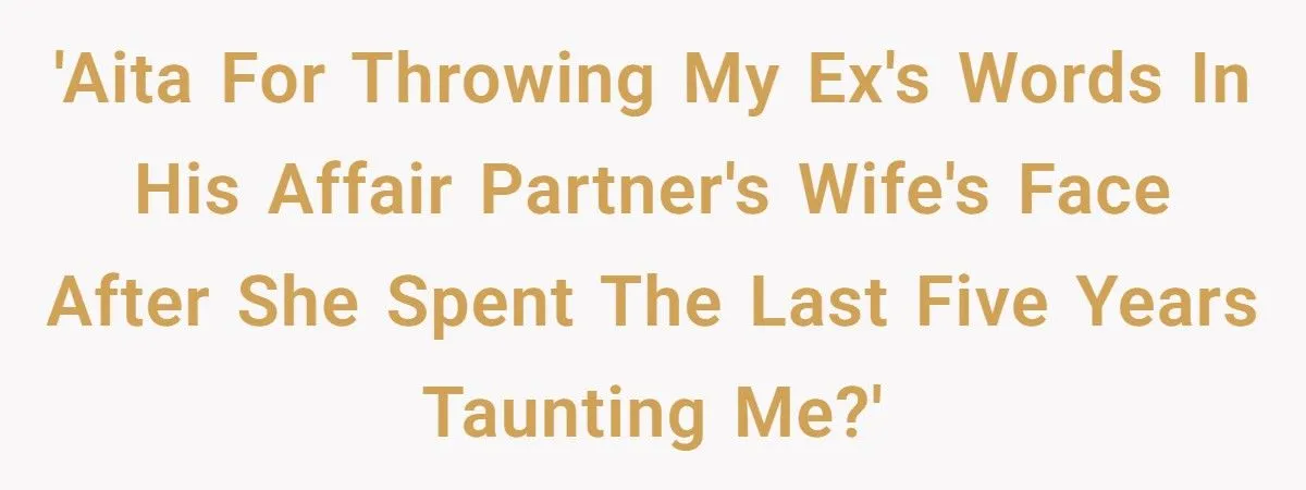 Mom Claps Back at Affair Partner’s Taunts With Ex’s Degrading Texts Mom Claps Back at Affair Partner’s Taunts With Ex’s Degrading Texts