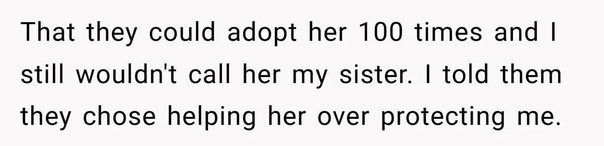 Daughter Confronts Parents for Adopting Her Bully and Lying About Her Feelings