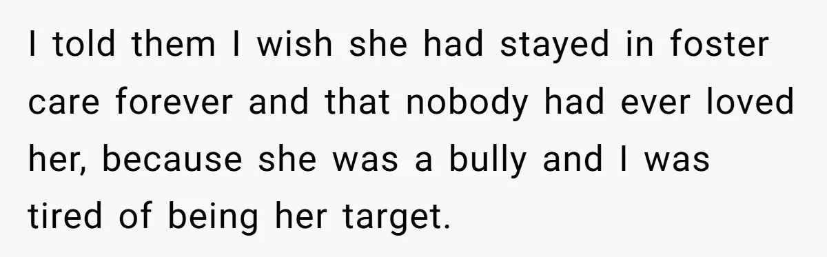 Daughter Confronts Parents for Adopting Her Bully and Lying About Her Feelings