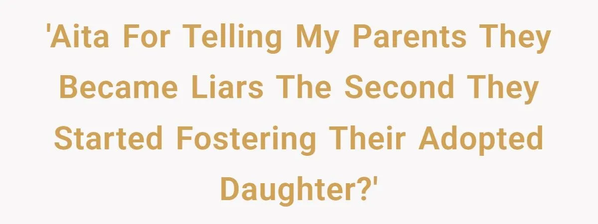 Daughter Confronts Parents for Adopting Her Bully and Lying About Her Feelings
