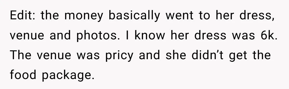 This Dad Told His Daughter Her $20K Wedding Is Now a Running Joke for Family and Friends – Was He Too Harsh?