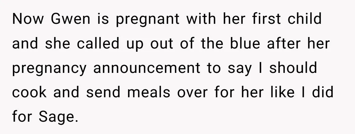 A Chef Refuses to Cook for His Pregnant Sister-in-Law, Telling Her to Rely on Her Husband