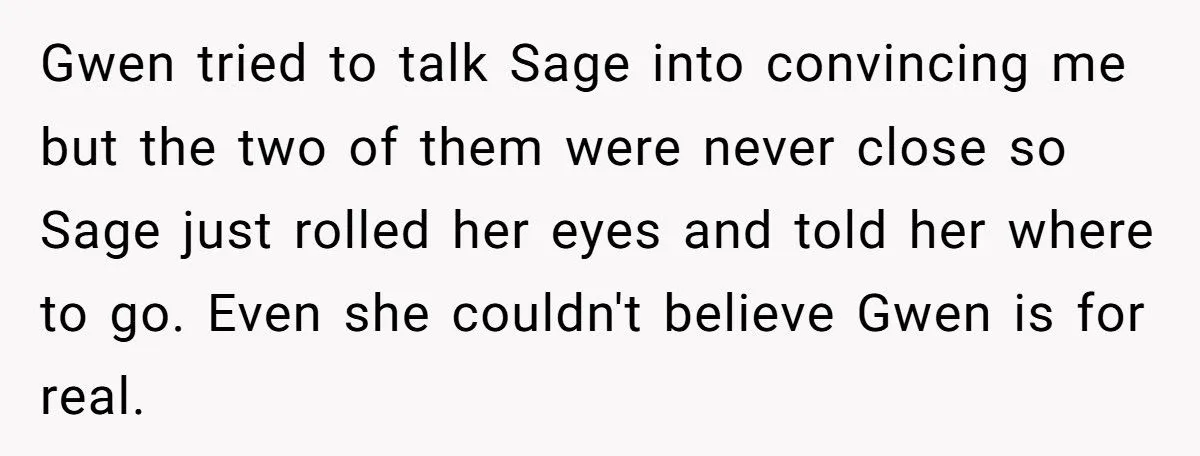 A Chef Refuses to Cook for His Pregnant Sister-in-Law, Telling Her to Rely on Her Husband