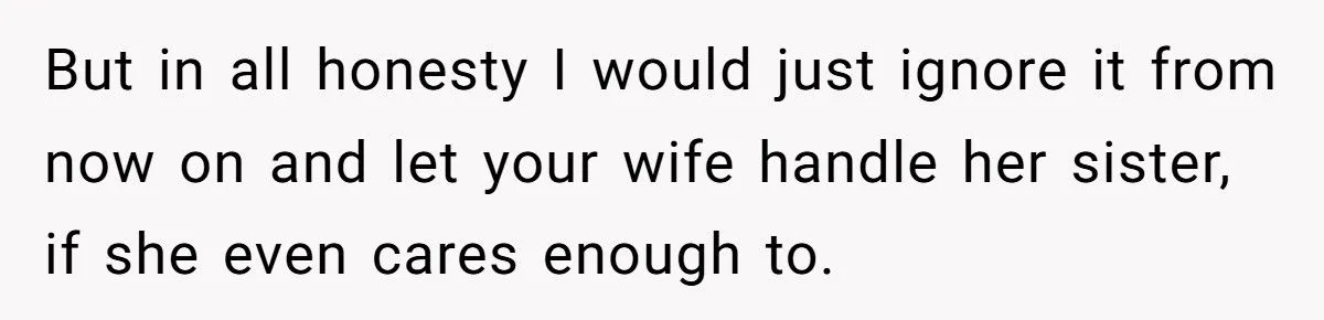 A Chef Refuses to Cook for His Pregnant Sister-in-Law, Telling Her to Rely on Her Husband