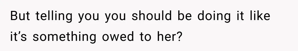 A Chef Refuses to Cook for His Pregnant Sister-in-Law, Telling Her to Rely on Her Husband