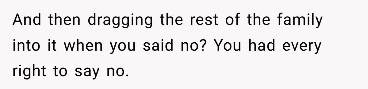 A Chef Refuses to Cook for His Pregnant Sister-in-Law, Telling Her to Rely on Her Husband