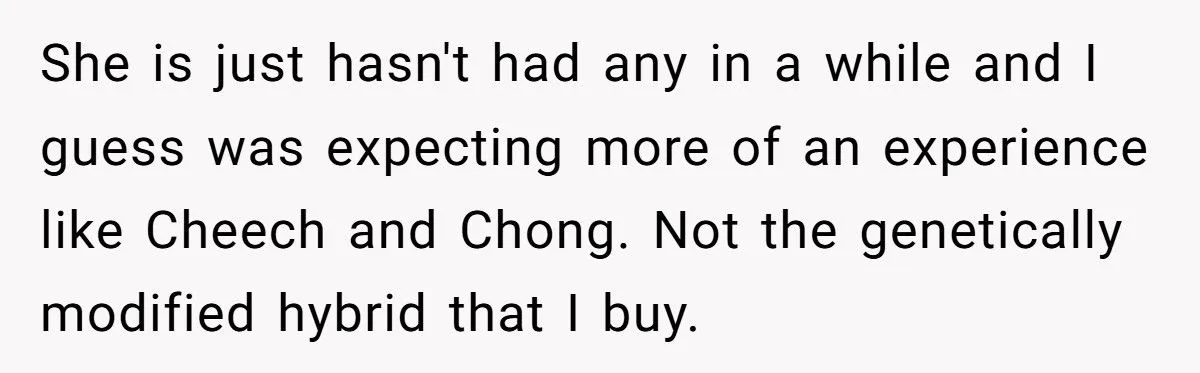He Laughed When His Mother-in-Law Ate His Weed Snacks and Got Way Too High