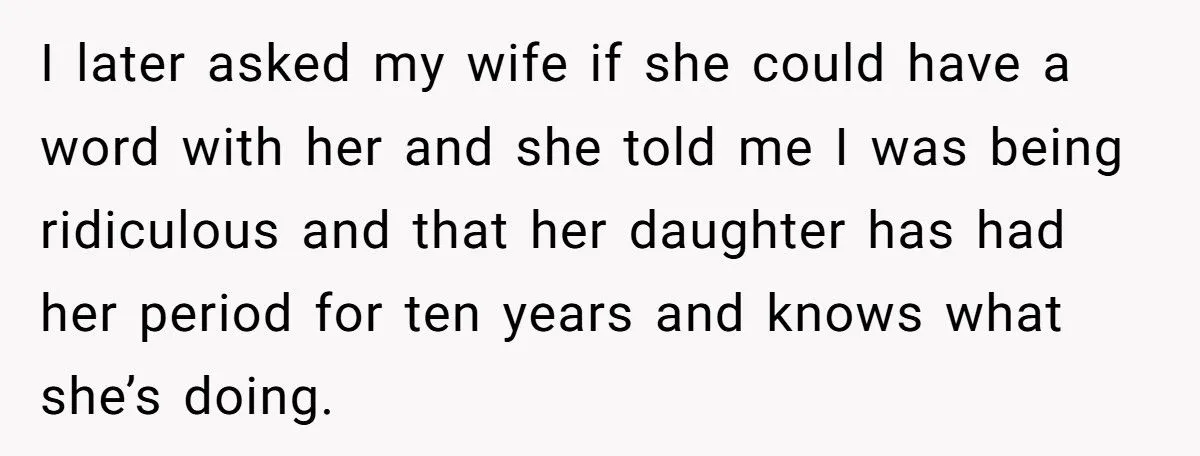 This Dad Asked His Stepdaughter to Hide Her Period Products, and She Clapped Back With a PowerPoint Roast