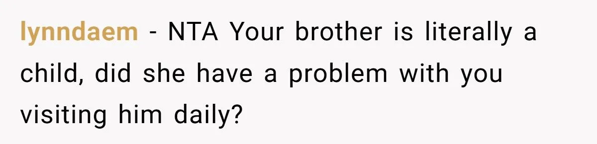 He Made His Girlfriend Leave After She Verbally Abused His Little Brother