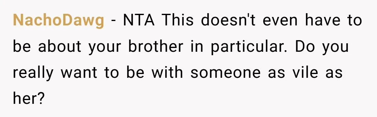 He Made His Girlfriend Leave After She Verbally Abused His Little Brother