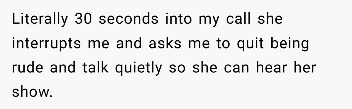 Woman Demands Silence for Her Loud iPad Show - She Instantly Regrets It