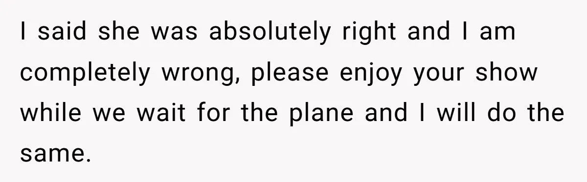 Woman Demands Silence for Her Loud iPad Show - She Instantly Regrets It