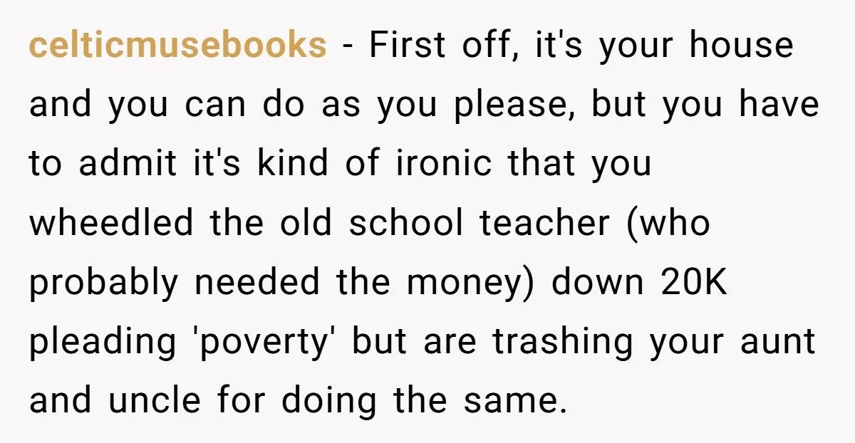 Family Feud Over House Sale Price Exposes Deeper Financial Strains