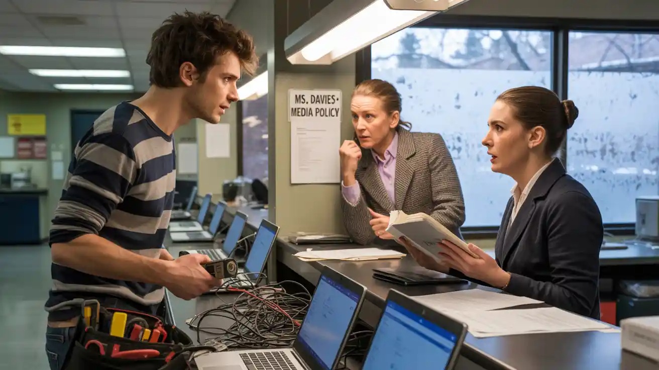 She Walked Away From a Friday Tech Emergency Because of a Name Badge and Karen Lost Her Mind