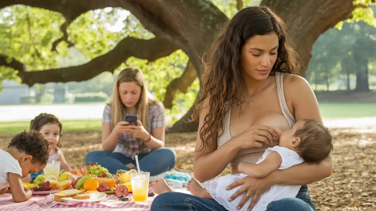 Woman Tells Aunt to Move If She Can’t Handle Her Breastfeeding Her 11-Month-Old - Now Family Is Upse