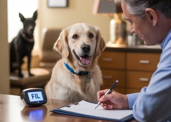 Dog Escapes Neglectful Owner For New Home With Vet