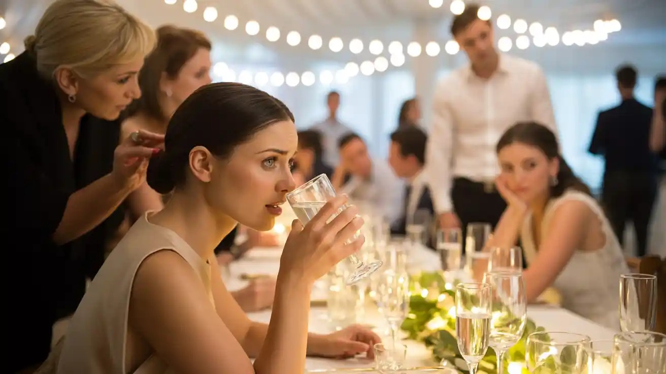 A Newly Sober Woman Accidentally Sparked a Pregnancy Rumor at Her Sister’s Wedding