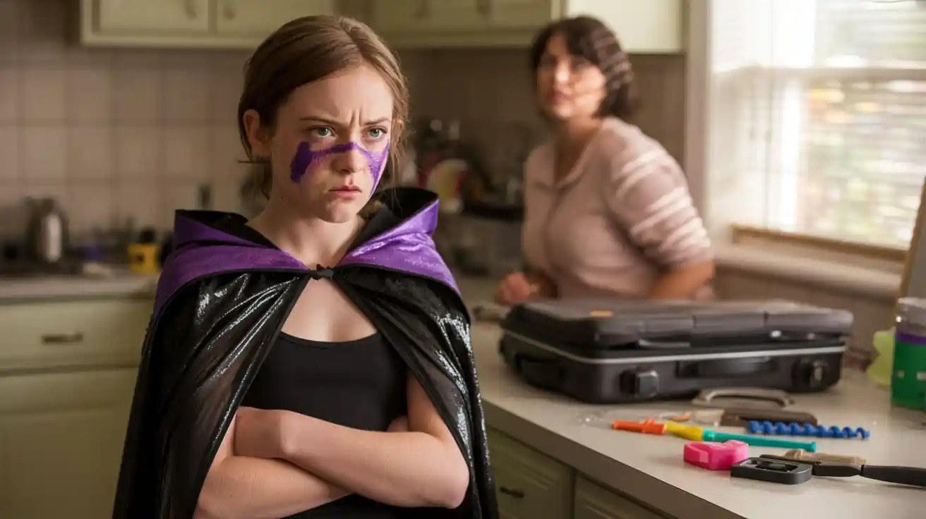 She Wanted to Go to Her School Dance, But Her Mom Said Babysitting Came First