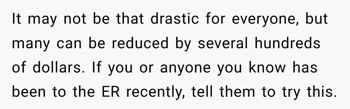 She Asked for an Itemized Hospital Bill - And Watched Her $1,000 Bill Drop to $45