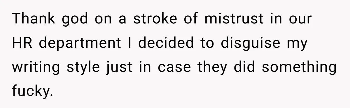 When ‘Anonymous’ Surveys Expose You - Workers Share Horror Stories