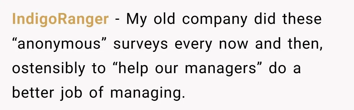 When ‘Anonymous’ Surveys Expose You - Workers Share Horror Stories