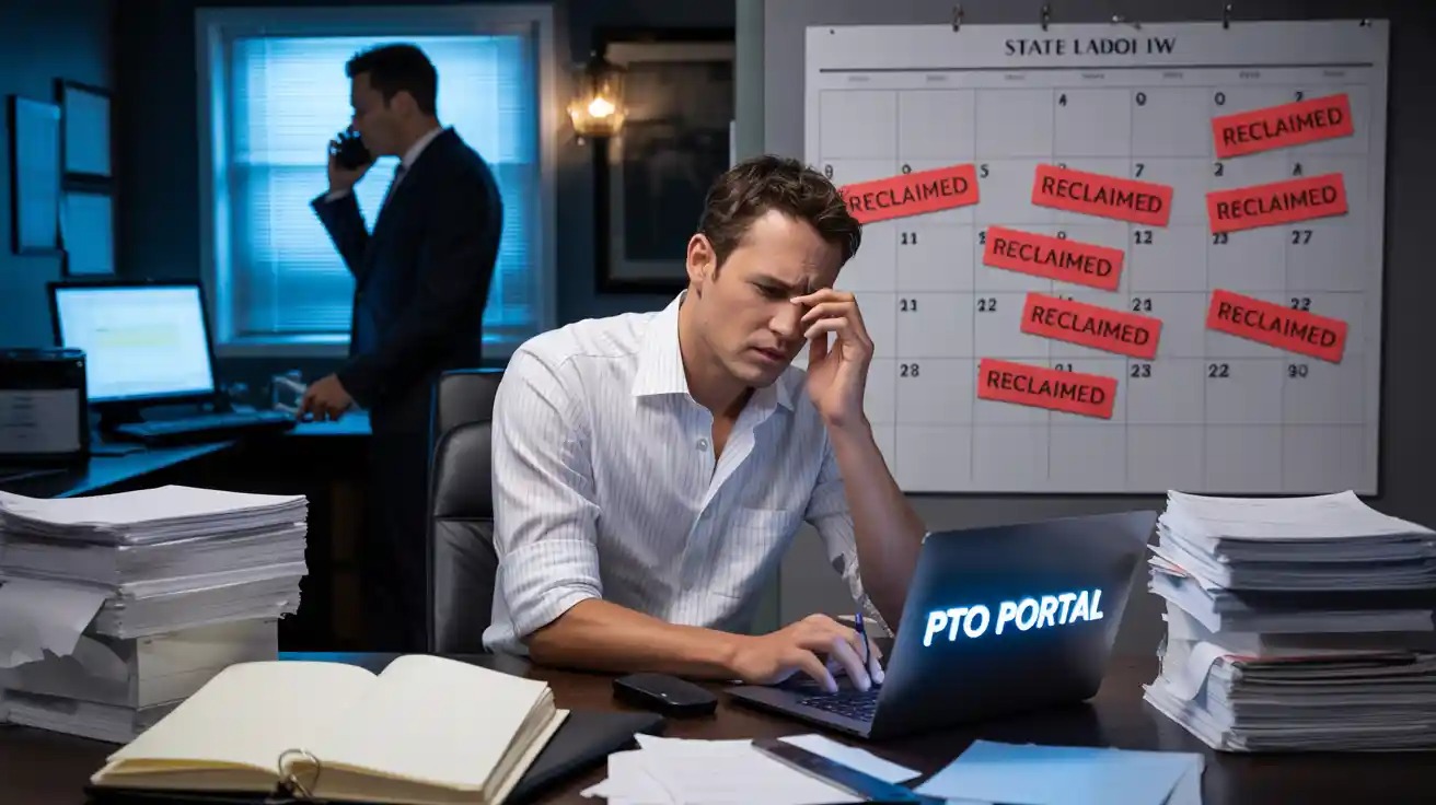 High-Stress Sales Employee Reclaims PTO After Manager Made Him Work During Vacation