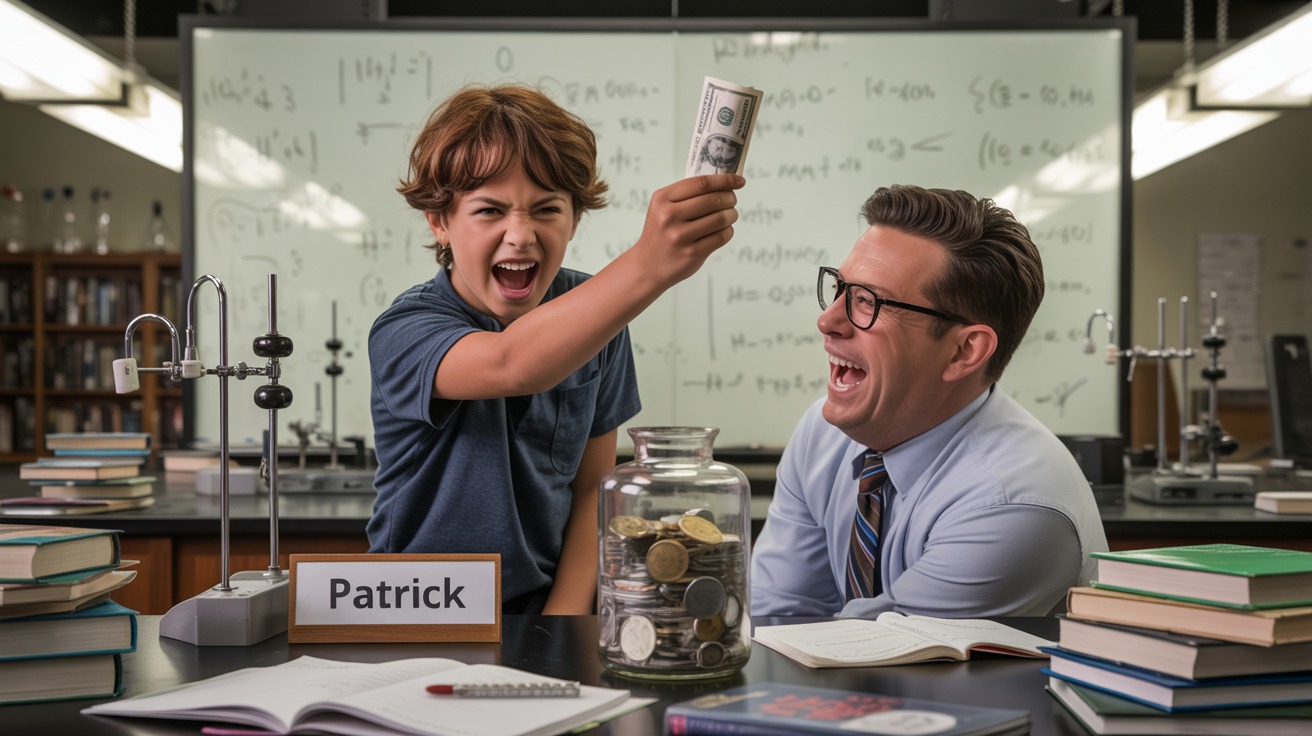 Teen Pays $1 To Swear At Annoying Classmate In Biology Class