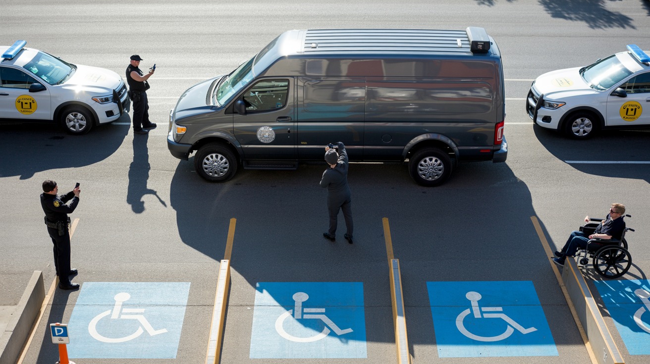Dispensary Worker Gets Armored Driver Ticketed For Blocking Handicap Spots Dispensary Worker Gets Armored Driver Ticketed For Blocking Handicap Spots