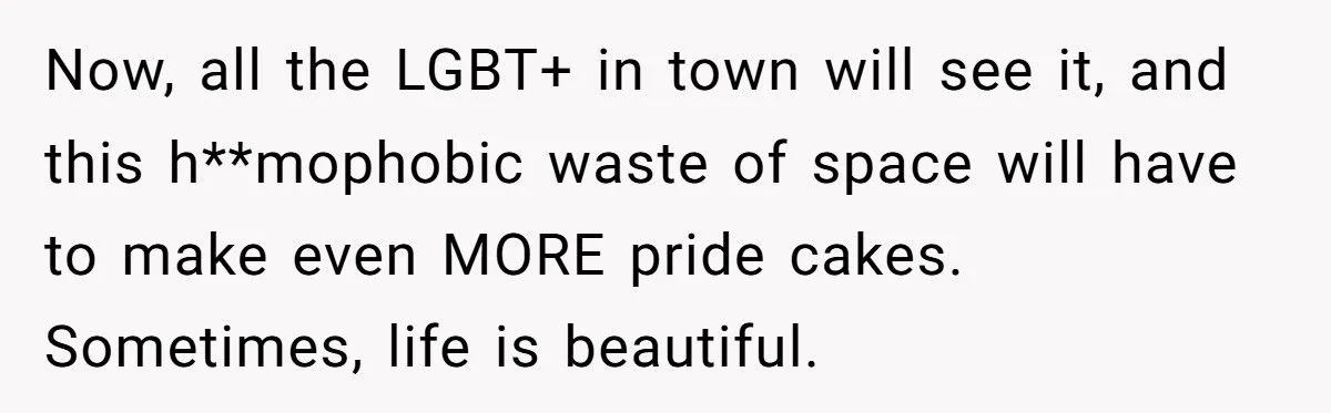 Petty Revenge: Homophobic Cake Decorator Doomed to Spend Pride Month Baking Nothing but Rainbows