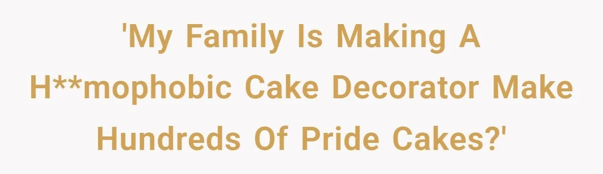 Petty Revenge: Homophobic Cake Decorator Doomed to Spend Pride Month Baking Nothing but Rainbows