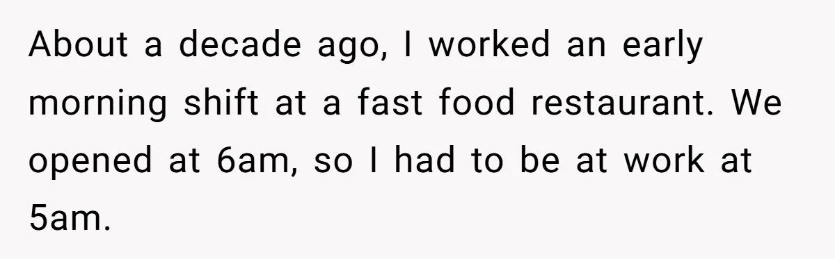 Early-Morning Worker Gets Revenge on Cop Who Blocked Her Driveway - With One Perfect Coffee