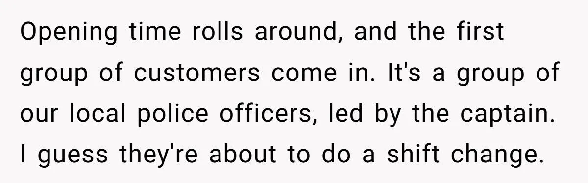 Early-Morning Worker Gets Revenge on Cop Who Blocked Her Driveway - With One Perfect Coffee