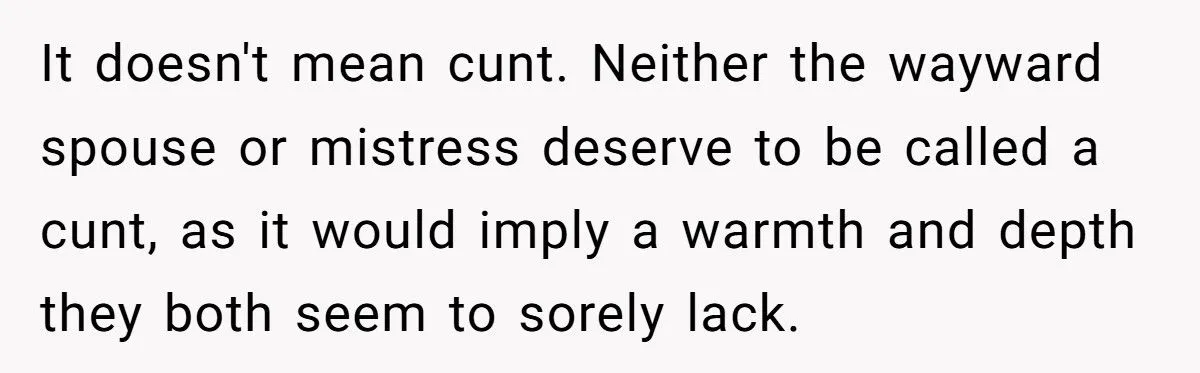 Wife Discovers Husband’s Mistress Is Rude – Gets Petty Revenge by Spoiling Her Favorite Show Twice