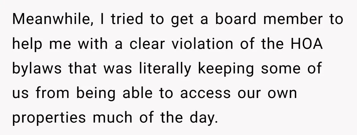 Homeowner Gets Petty Revenge on HOA Board – Ends Up Forcing Out Entire Leadership and Making the President Sell His House