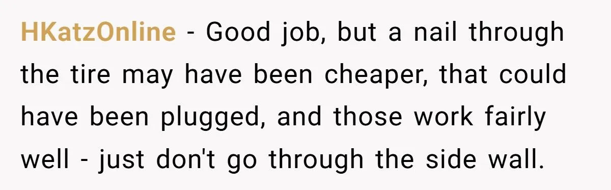 Group Project Sabotage: Faking A Flat Tire to Let Slackers Sink