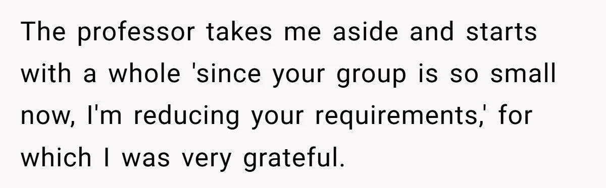 Group Project Sabotage: Faking A Flat Tire to Let Slackers Sink