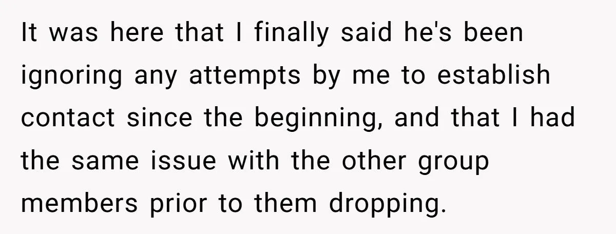 Group Project Sabotage: Faking A Flat Tire to Let Slackers Sink