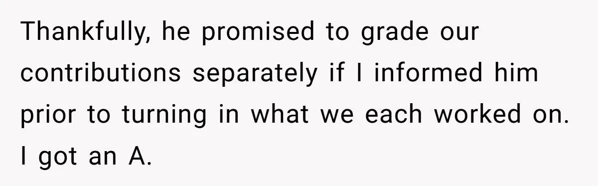 Group Project Sabotage: Faking A Flat Tire to Let Slackers Sink