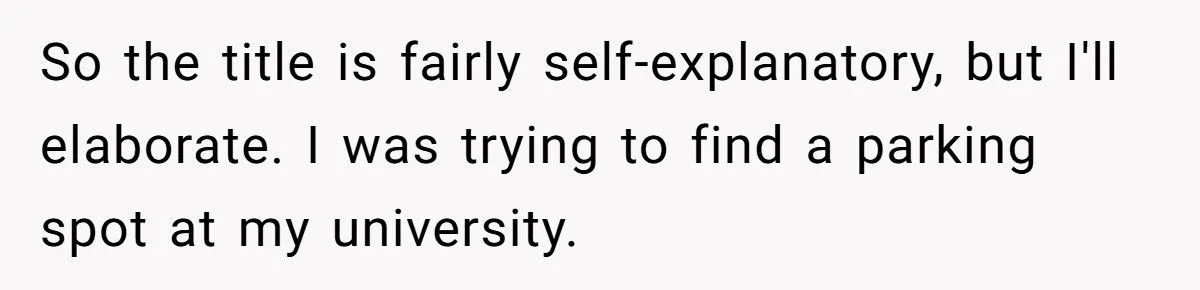 Fake Note On Corvette For Taking Four Parking Spots