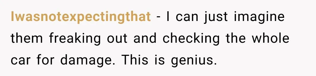 Fake Note On Corvette For Taking Four Parking Spots