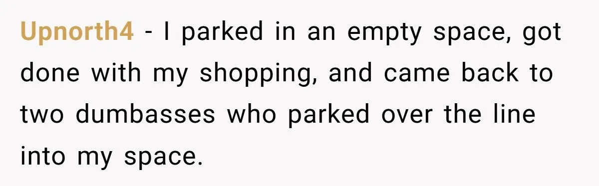 Fake Note On Corvette For Taking Four Parking Spots