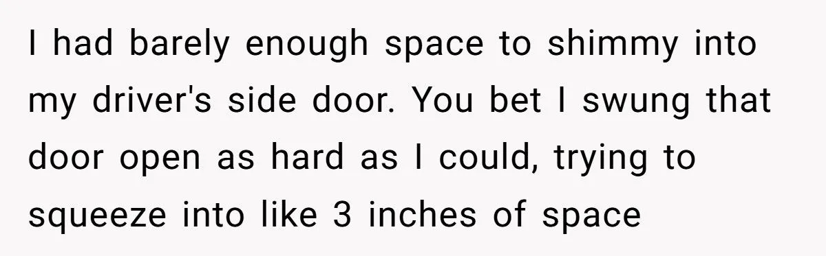 Fake Note On Corvette For Taking Four Parking Spots