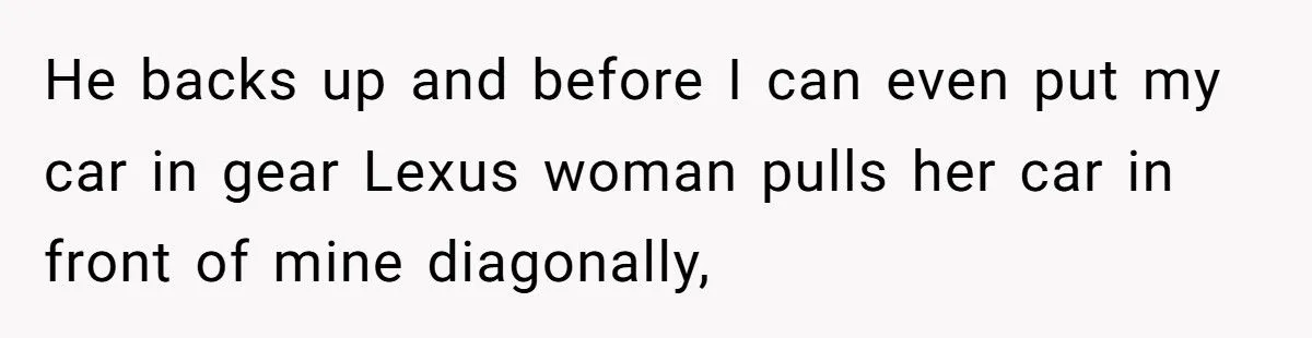 She Tried to Save 5 Minutes by Cutting the Line - Ended Up Stuck for 20 in the Most Humiliating Way