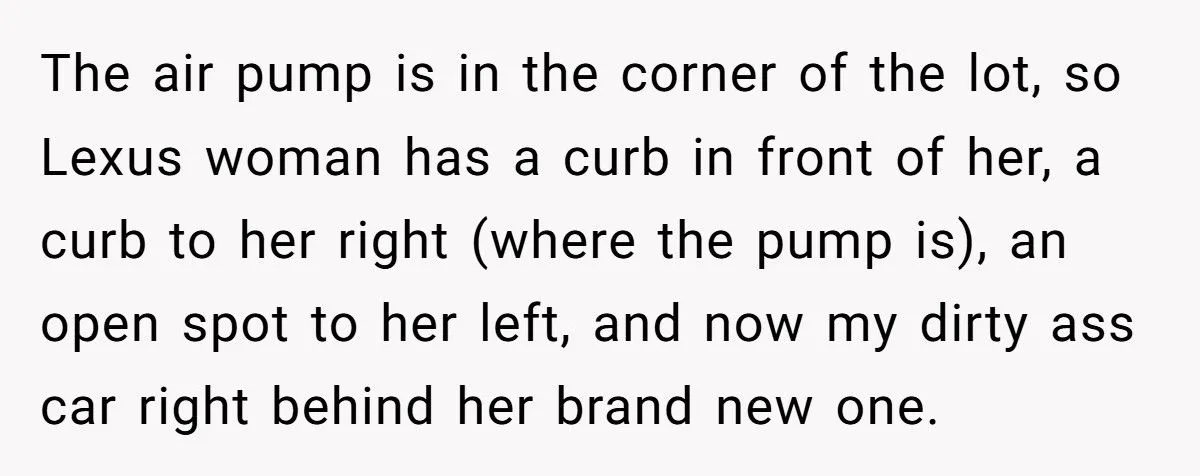 She Tried to Save 5 Minutes by Cutting the Line - Ended Up Stuck for 20 in the Most Humiliating Way
