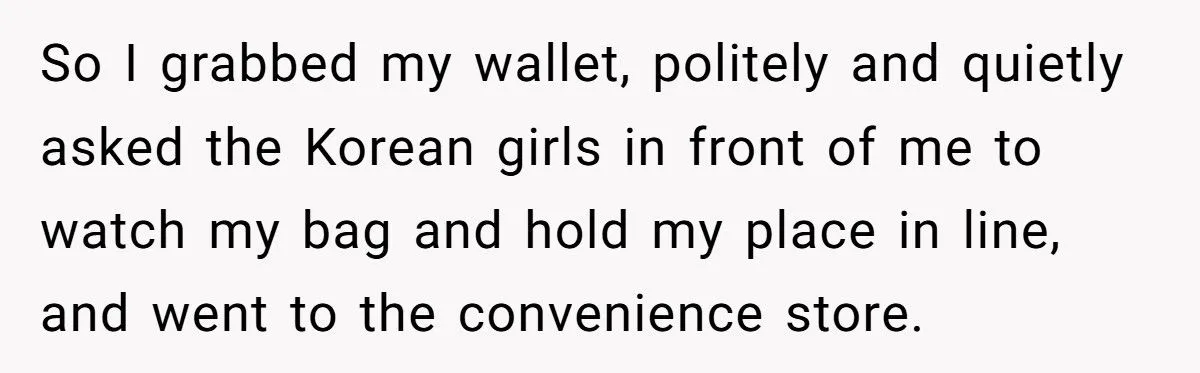 A Latina Kpop Fan Quietly Outsmarted a Rude Girl in Line by Speaking Korean