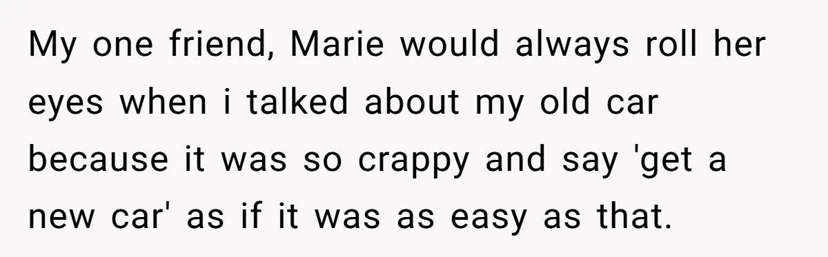 They Pretended to Be Unimpressed by Their Friend’s New Car After She Ignored Their Own - Were They Being Petty