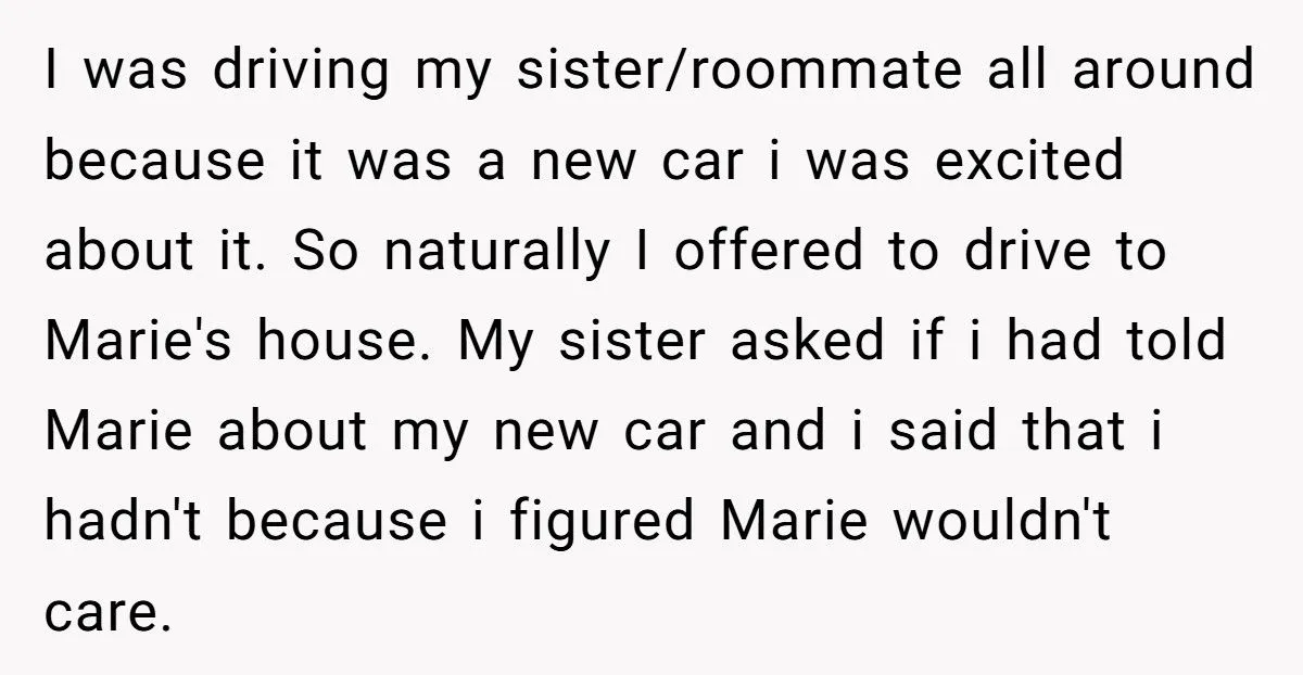 They Pretended to Be Unimpressed by Their Friend’s New Car After She Ignored Their Own - Were They Being Petty